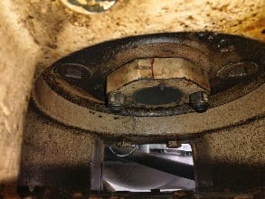 Dismantled components inspection